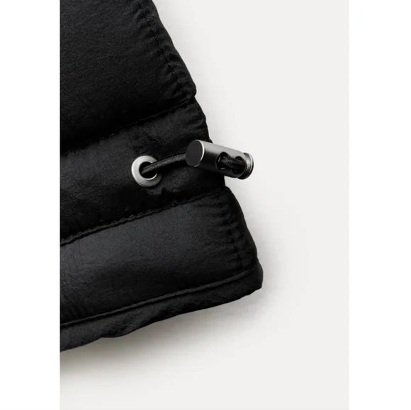 WATER REPELLENT NYLON PUFFER ANORAK ZW COLLECTION SIZE S - Picture 14 of 15